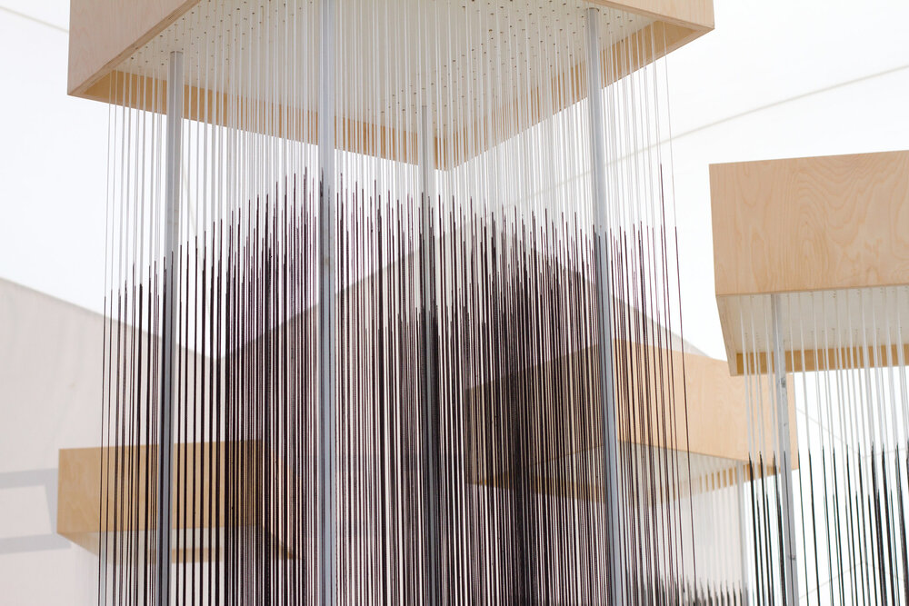 In Place of Forgetting installation at FotoFocus Biennial