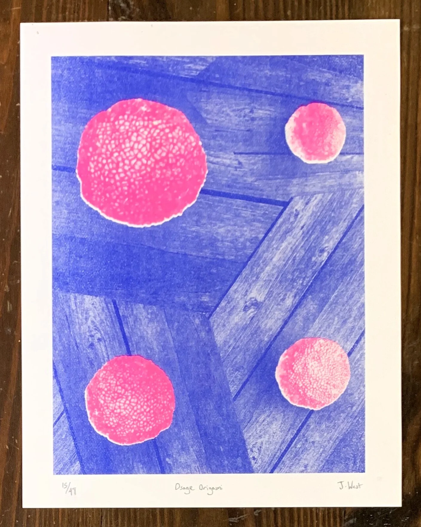 Risograph print artwork